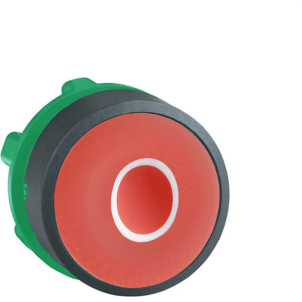 Schneider Electric Drucktaster flach, rt, (0) ZB5AA432